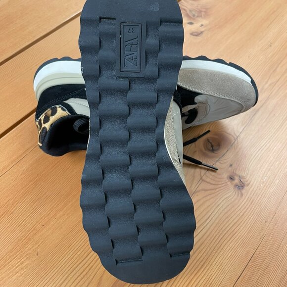 Zara Combo Sneakers (Leopard) - Picture 4 of 6